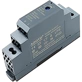 Hutschienen-Netzteil 5V DC 3A 15W DIN-Rail, DIN-Schienen-Netzteil, DIN-Schienen-Transformator, AC 200-240V Ausgangsspannung E