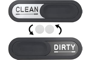 Beichi Geschirrspülermagnet Clean Dirty Indicator Anti-Kratzer Magnetanzeige Schild und selbstklebende Aufkleber für alle Geschirrspüler