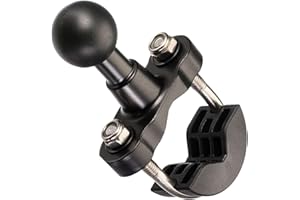 Ultimateaddons Motorcycle Accessory - U Bolt Handlebar Mount with 1" Ball - Mobile Phone Attachment for Bikers