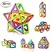 Produktbild PovKeever 72 Magnetische Bausteine Kleinkind Spielzeug Magnetische Bauklötze Konstruktion Blöcke Konstruktionsbausteine Spielzeug Magnetspielzeug Lernspielzeug Perfektes für Kinder, Bestes Geburtstagsgeschenk, Weihnachtsgeschen
