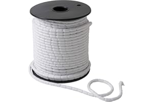 Ruikcoll Cadena de Plomo Pesada, Cinta de Plomo, Peso de Cortina, Tela, mosquitera, 5 m, Cadena de Plomo Fuerte (30 g - 5 m)