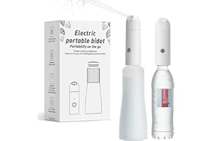 BIGCOW Portable Travel Bidet, Electric Bidet Sprayer 12.3oz/350mL, IPX7 Waterproof ＆ Rechargeable, Mini Bidet Toilet Water Spray for Personal Hygiene Cleaning, Postnatal Care, Perineal & Hemorrhoid Treatment