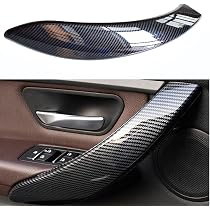 Interior Door Handle Trim 4PCS For 2013-2019 BMW 3 4 Series GT Real Carbon Fiber