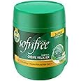 sofnfree Cortical creme relaxer with aloe vera conditioning shampoo For smooth Moisture, Retains Natural Hair Color 450 ml