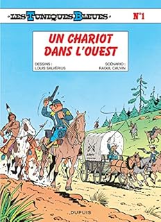 jaquette livre Les Tuniques bleues, tome 1 : Un chariot dans l'ouest