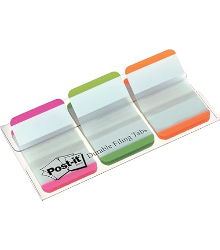 Post-it Segnapagina Medi - 10 Dispenser + 2 Omaggio, Colori Assortiti, 25.4x43.2mm, 50 Fogli Per Dispenser - Foto 11