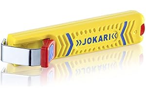 AGHASATURIS JOKARI J10270 - Coltello spelafili Secura Nº 27 (Ø 8-28 mm), Multicolore