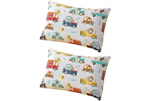 GNHG GMDP 2 Pezzi Federa per Neonato Set di federe per Neonato, Federa Cuscino 40x60 CM, Biancheria da Letto per Neonati