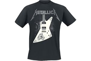 Metallica Papa Het Guitar Männer T-Shirt schwarz Band-Merch, Bands