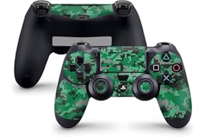 ‎SKINS4U Skins4u Designfolie Aufkleber Skin Sticker kompatibel mit Sony Playstation 4 PS4 ControllerGreen Camo