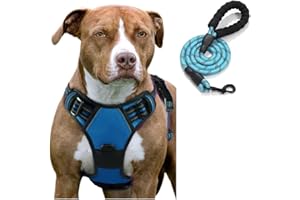 PET'S MARKET Arnes-Perro Grande-Antitirones-Acolchado-Ajustable-Transpirable-Reflectante-con Correa Resistente