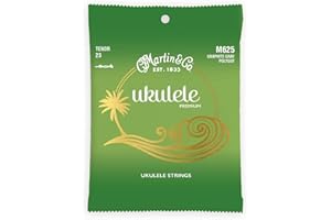 MARTIN Cordes pour Ukulele Premium Tenor, Graphite Gray Polygut, Tuning C, Tirant: 0236 (M625)