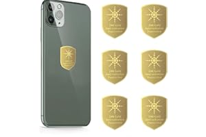 ARROMI 6 Stück Strahlenschutz Handy, Handy Strahlenschutz, Strahlenschützer, Handy-Aufkleber, Schutz Handy-Aufkleber Elektronische Geräte Strahlenschutz-Aufkleber Für Computer Radio Laptop