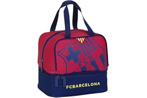 SAFTA F.C. Barcelona 2018 Federmäppchen 25x8x20 Centimeters Blau/ Granit