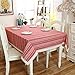 Produktbild ZBGCD Tischwäsche Tischdecke Polyester-Baumwoll-Weihnachtstischdecke Spitze-Seitentee-Tischdecke Spitzentischdecke
