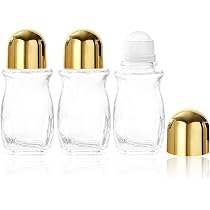 Leere 30 Ml Roll-On-Flaschen – Glas Mit Roller, Auslaufsicher, Für ätherische Öle & Deo
