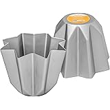 Decora 0062689 Stampo Pandoro in Alluminio Anodizzato, 1 Kg, Argento