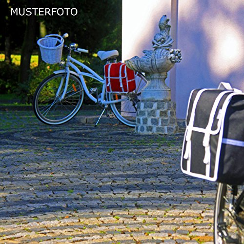 C-BAGS BASIC single CLASSIC Gepäckträger Fahrradtasche Tasche verschiedene Muster Black