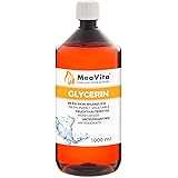 MeaVita Glycerin 99,5%, perfekt für DIY Desinfektion, rein pflanzlich, 1er Pack (1x 1000ml)