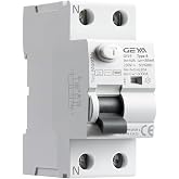 GEYA Residual Current Electromagnetic Differential Switch Safety Switch (Type B-2P-40A-0.03A)