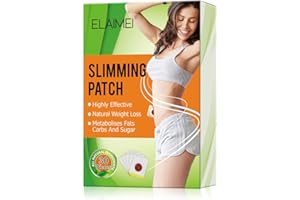 PEGCIZ Weight Loss Patches, Belly Fat Burner, Tighten Slimming Wonder Patch, Anti Cellulite & Fat Burning Quick Slimming Patch, Buckets Waist, Slimming and Shaping Fast 30Pcs