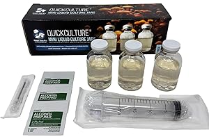 MYCO LABS Quick Culture Mini Spore Germinating Liquid Culture Jars (3-Pack)
