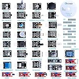 Elegoo 37-in-1 Sensor Pack Sensor Module Kit With Free PDF Tutorial for Arduino UNO, Raspberry Pi, MEGA, NANO, Arduino Sensor Kit