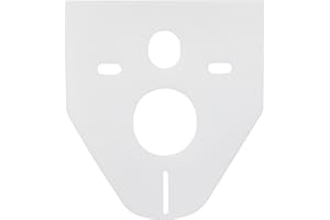 Otto Haas 7440 Schallschutz Schallschutzset für Wand-WC, Bidet Standard, 4mm, weiß