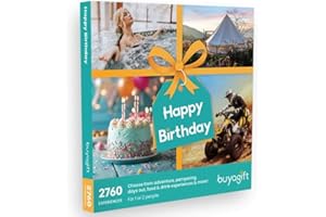 Buyagift Happy Birthday Experiences Gift Box - Over 2760 Experiences Across the UK