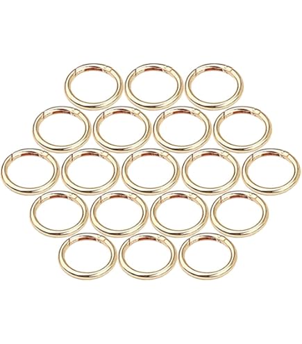 Csuntikulo Mousqueton Sac A Main 48 Pièces Mousqueton Sac A Main, Pivotant Snap Crochets, Boucle