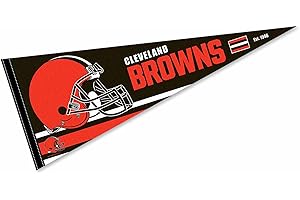 WinCraft Cleveland Browns Pennant Banner Flag