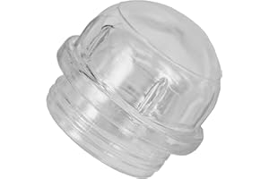 CABLEPELADO Cubierta lampara horno, Protector cristal bombilla de horno, Diámetro rosca 33 mm x altura 35 mm | Compatible con Bosch, Belling, Cannon, Caple, Cuisina, Creda, Indesit, Siemens y más