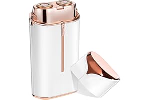 Luckits Rasoirs électriques pour femmes rasoirs électriques sans fil épilateur portable pour bikini, jambes, bras, aisselles, zone privée Tondeuse à Cheveux sans Fil Rechargeable