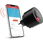 Şımart Yanıcı Gaz Alarmı Wi-Fi Akıllı Kontrol Mobil Bildirim | Yanıcı Gaz Algılama, 70 dB Alarm ve Anlık Bildirim
