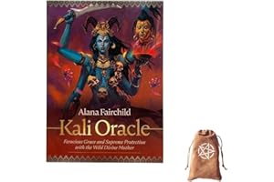 GUOLIDA Cartas del Oráculo del Tarot de Kali,Kali Tarot Oracle Cards,with Bag,Tarot Deck