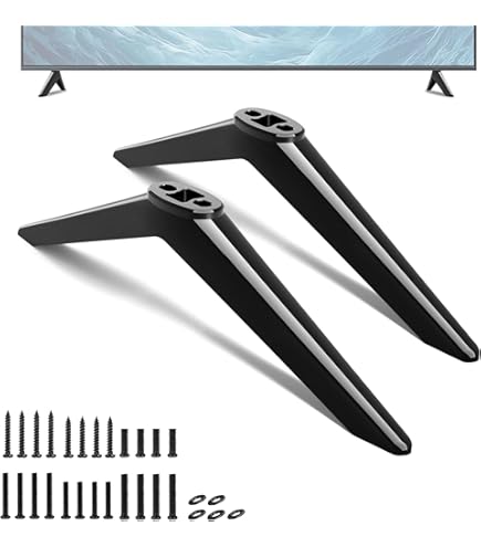 Pied De Base Pour TV, Pieds De Support TV - Pieds De Support De Base TV De Rechange Pour Hisense