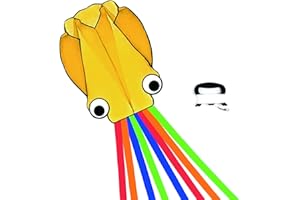 Simxkai Octopus Kite for Kids & Adults, Easy to Fly Beginner Kite for Boys & Girls