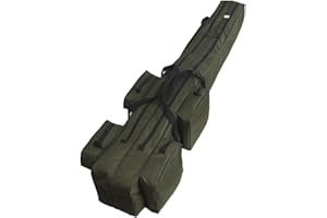 Witan Angeltasche Premium RUTENTASCHE Geschenke für Männer und Angler Rutenfutteral Keschertasche Angelkoffer 2-3 Fächern 150 160 170 190 cm Angeln