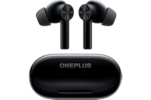 Oneplus Buds Z2 True bezprzewodowe słuchawki douszne - sterowanie dotykowe z etui ładującym, aktywna redukcja szumów, wodoodporne słuchawki stereo Ip55 do domu, sportu, obsydianowy czarny, pąki Z2-obsydian czarne