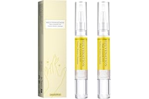 Tseriact Nail Oil, Cuticle Oil for Nails Professional Nail Care Nail Oil Pen, Natural Ingredients Cuticle Nail Oil Treatment for Damaged Nails(2PCS)