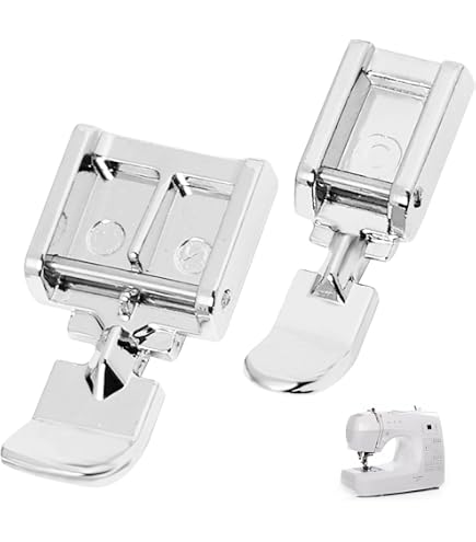 Lot De 2 Pieds : Fermeture Éclair + Fermeture Invisible Pour Machines Pfaff Hobby - Qualité Pro
