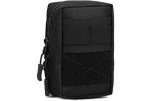 Huntvp Molle Tasche Klein EDC Pouch Militär Molle Zubehör Hüfttasche Herren Taktische Tasche Gürteltasche Belt Bag Notfalltasche Leer für Gürtel Weste Rucksack Outdoor Wandern Camping