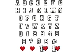 TIANNAIT 41 adornos para zapatos con zuecos, números 0-9# y letras ABC-Z, adornos para zapatos de PVC, puntas para zapatos, artesanías DIY para zapatos, favores de fiesta de Navidad