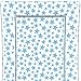 Linens Limited Stars Changing Mat, Blue/White