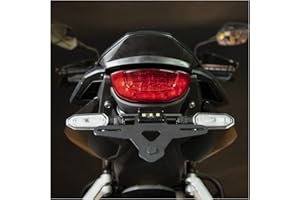 Fayedenicy Moto CB650R CBR650R Support de Plaque d'immatriculation Support Tail Tidy Fender Eliminator Kit avec lumière LED pour CB 650 R CB 650R CBR 650 R CBR 650R Accessoires 2019 2020 19-20