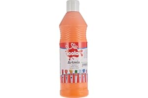 Scola Orange 600ml Artmix Ready Mixed Paint