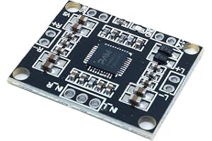 DollaTek PAM8610 digital kraftförstärkarkort 2 x 15 W stereo med dubbla kanaler mini klass D kraftförstärkarkort