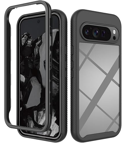 XINNI 360° Schutzhülle Für Google Pixel 7 Pro – Mit Integriertem Bildschirmschutz, Stoßfest, Kristallklar