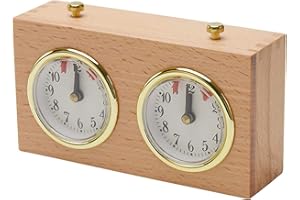 GSDGV Reloj de ajedrez temporizador de ajedrez, reloj de ajedrez profesional, temporizador de reloj de ajedrez analógico digital, herramienta de sincronización de reloj de ajedrez de competición de