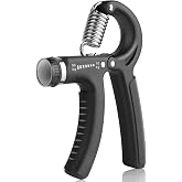 Vicloon Hand Crimping Tool,10-50kg Hand Spring,Adjustable Resistant Hand Spring Clutch Exercise Forearm, Hand Training for Muscle Building
